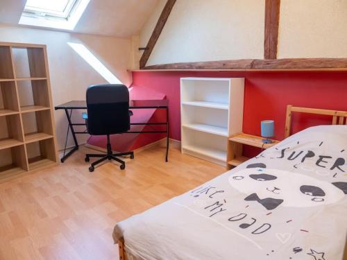 Photo de la galerie de l'établissement Maison chaleureuse avec jardin et parking, à Troissereux