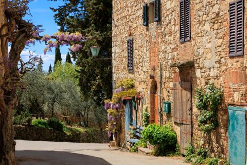 Сад в Castello di Fonterutoli Wine Resort