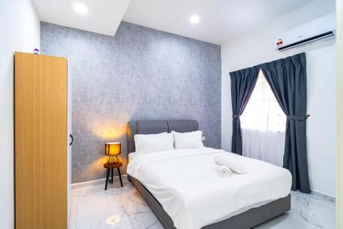 Voodi või voodid majutusasutuse 10 mint drive to Mid Valley KL near Gateway Bangsar Seputeh toas