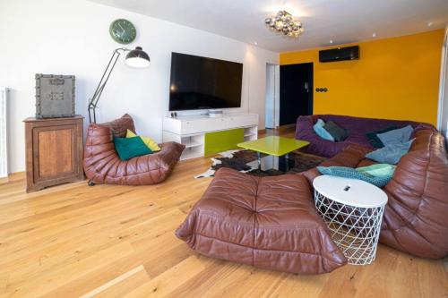 Photo de la galerie de l'établissement Superbe appartement, près des Calanques et vue Mer, à Marseille