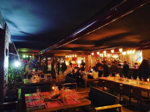 Restaurace v ubytování New Gudauri Twins, 436, Lovely Studio