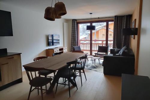 TV a/nebo společenská místnost v ubytování A cosy nest at the foot of the slopes