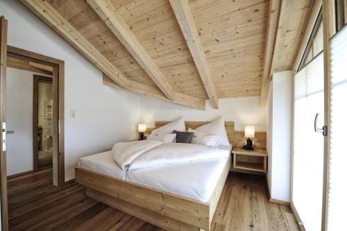 Postel nebo postele na pokoji v ubytování Appartements Rosenhof