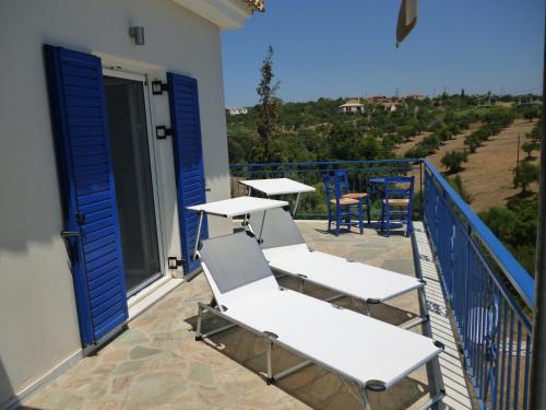 Μπαλκόνι ή βεράντα στο Villa Pilias