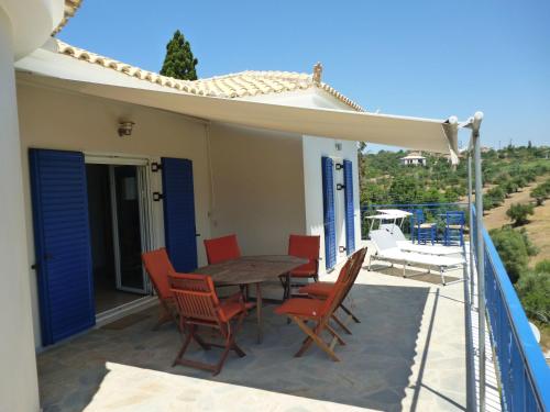 Μπαλκόνι ή βεράντα στο Villa Pilias