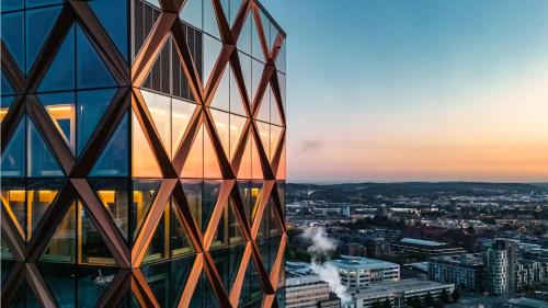 Nespecifikovaný výhled na destinaci Gothenburg nebo výhled na město při pohledu z hotelu