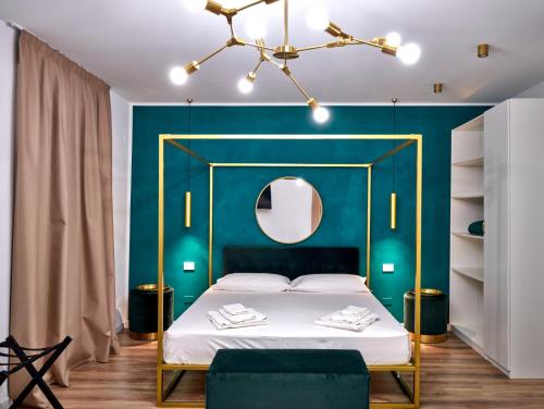 Posteľ alebo postele v izbe v ubytovaní Residence Le Aromatiche