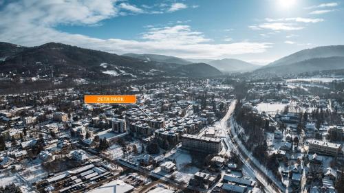 Výhľad na hory alebo výhľad na hory priamo z apartmánu
