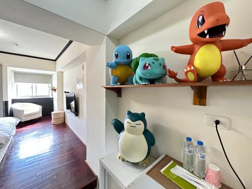 逢甲 Toy RooMにあるベッド