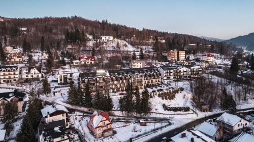 Nespecifikovaný výhled na hory nebo výhled na hory při pohledu z apartmánu