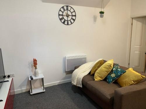 Χώρος καθιστικού στο Branxiar Suite - 1bedroom Executive Suite & Apartment in Wallsend