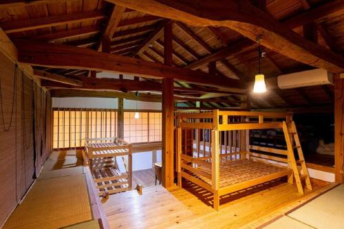 Dviaukštė lova arba lovos apgyvendinimo įstaigoje Private resort Hibiki no Yado & Mori - Vacation STAY 85305v