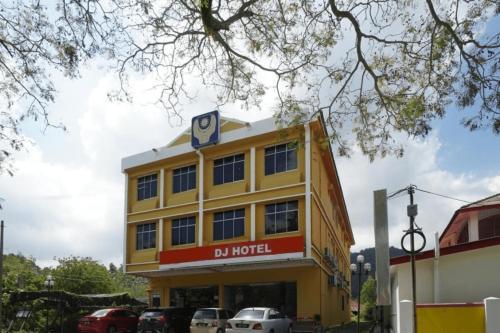 El edificio en el que está el hotel