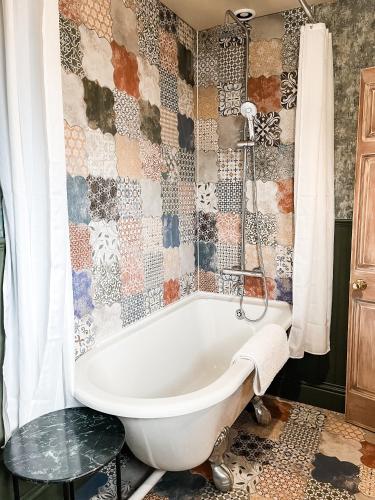 Bilik mandi di Belle Vue Farm B&B