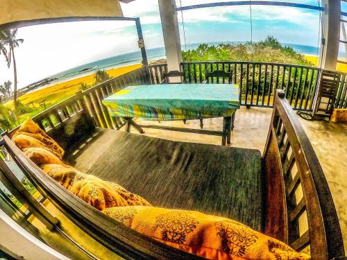 Μπαλκόνι ή βεράντα στο Beach Villa Yang near Hikkaduwa, with Pool and Cook - Semi-detached House