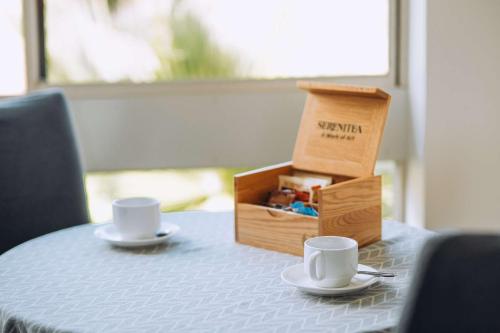 Kemudahan buat kopi dan teh di Best Western Chaffey Motor Inn
