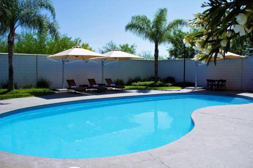 Piscina de la sau aproape de Wyndham Garden Monterrey Aeropuerto