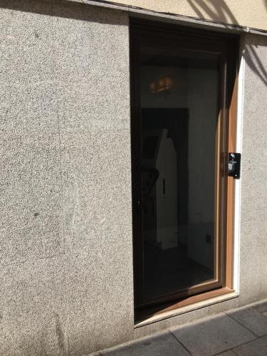 a window in the side of a building at Hotel Real de Illescas in Illescas
