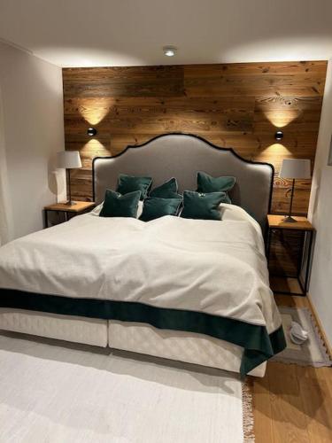 Кровать или кровати в номере Spa, Sport & City Luxury Ski-in Ski-Out Apartment