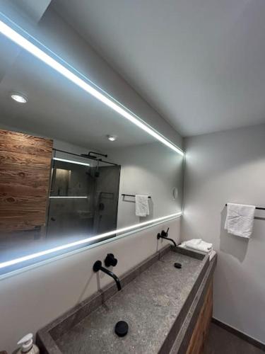 Ванная комната в Spa, Sport & City Luxury Ski-in Ski-Out Apartment