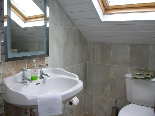 Clonmacnoise B&B tesisinde bir banyo