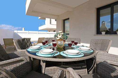 Posezení v ubytování Villa Celestia