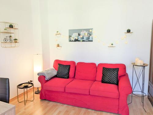 Posezení v ubytování UO - Urlaubsmagie - helle Wohnung,Sauna,Whirlpool
