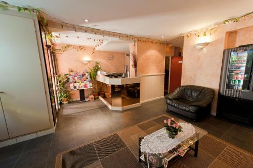 Køkken eller tekøkken på Hotel Royal Bergère