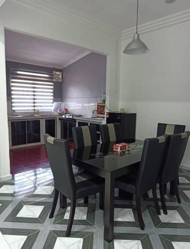 Posezení v ubytování Kayangan Apartment