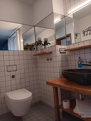 Ένα μπάνιο στο Hotel Zum Klötzelmönch