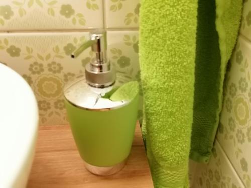 Een badkamer bij Alpenblumal