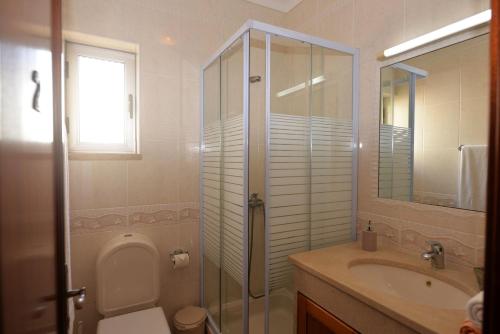 Koupelna v ubytování Mar&Sol