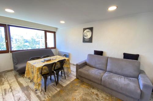 Χώρος καθιστικού στο 06BF - 7-person apartment facing the slopes
