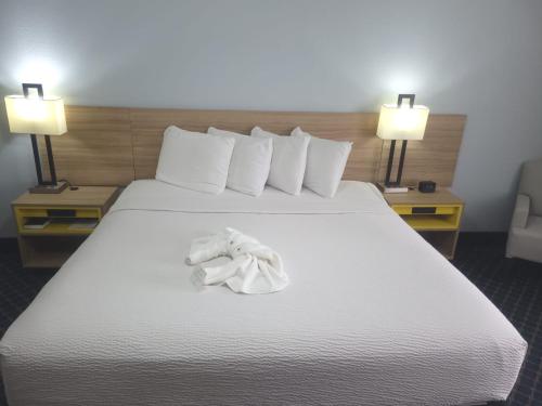 Postel nebo postele na pokoji v ubytování Days Inn by Wyndham Dalhart