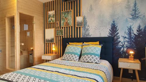 Photo de la galerie de l'établissement Maison jacuzzi, hammam et sauna, à Saint-Vallier