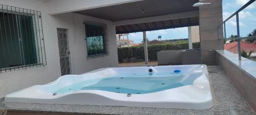 Ảnh trong thư viện ảnh của Casa muito grande super localização vista mar+SPA ở Salinópolis