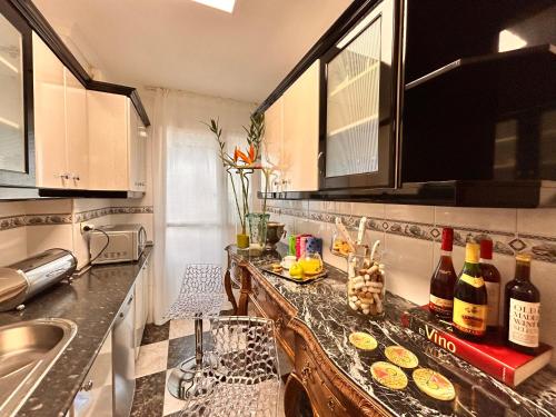 Dapur atau dapur kecil di Íberos Royal