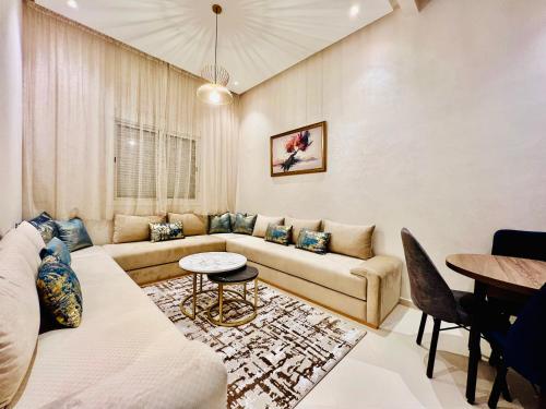 Un lugar para sentarse en Stay In Marrakech Blue Appartment