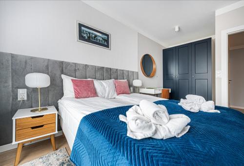 Posteľ alebo postele v izbe v ubytovaní Atena Premium - BillBerry Apartments