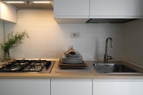 Η κουζίνα ή μικρή κουζίνα στο 12 living