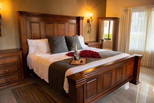 Кровать или кровати в номере Hotel Boutique Sacramento