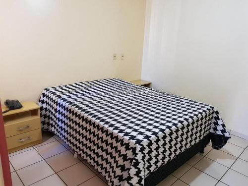 Krevet ili kreveti u jedinici u objektu Eldorado Thermas Park RM Hospedagem