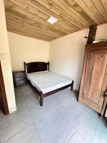 Postel nebo postele na pokoji v ubytování Casa na represa Salto caveiras Lages