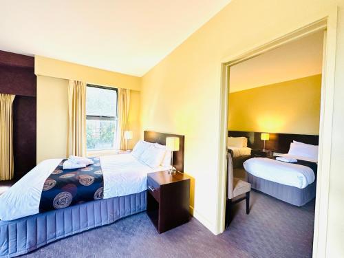 Letto o letti in una camera di City Views Ballarart