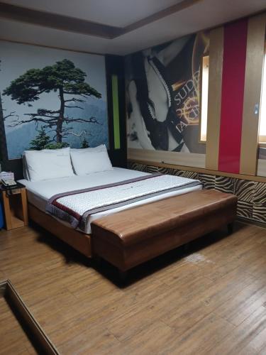 Katil atau katil-katil dalam bilik di BT Hotel