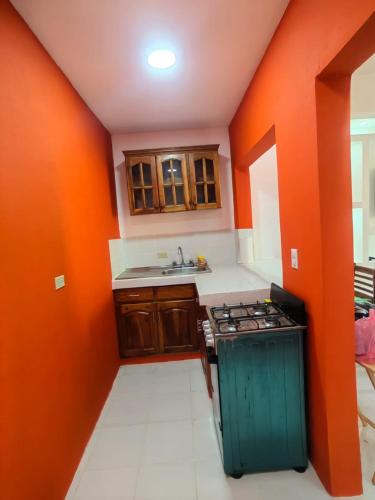 Cuina o zona de cuina de Casa Naranja