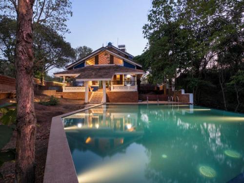 Bassein majutusasutuses Mae Terra - 4BHK Villa with Infinity Pool on Chorao Island või selle lähedal