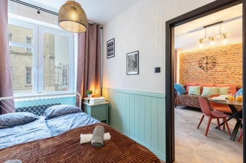 Postel nebo postele na pokoji v ubytování Kotlarska Snug Escape