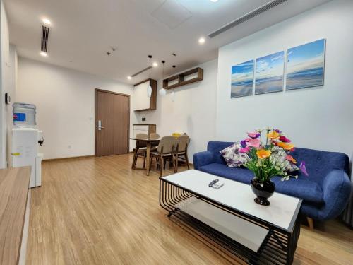 Ruang duduk di Vinhomes Skylake