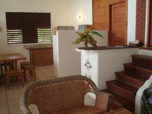 Posezení v ubytování The Nest Tobago Apartments